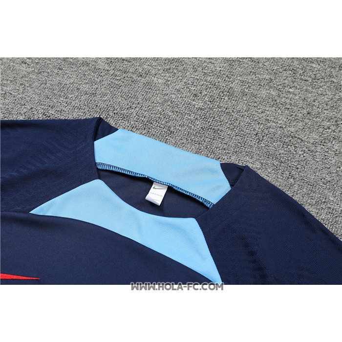 Chandal del Barcelona 2022-2023 Manga Corta Azul - Pantalon Corto